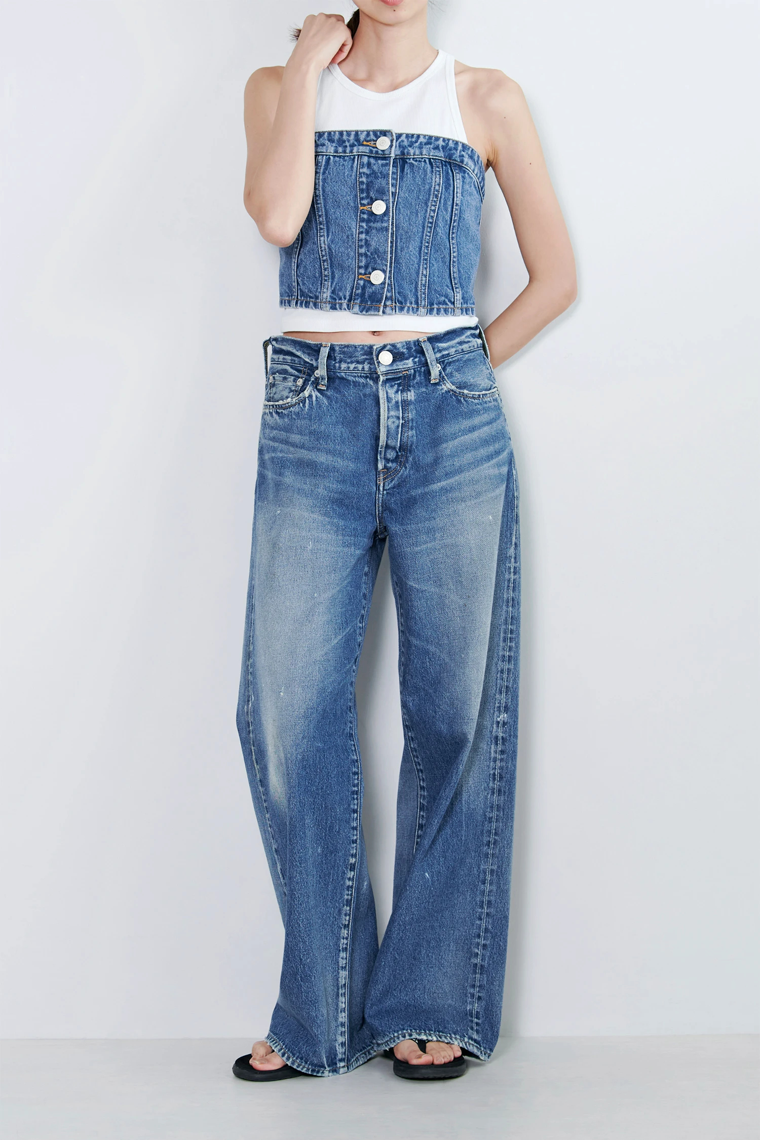 美品　NEEDBY heritage/ニードバイヘリテージ　BETTYデニム 美品 NEEDBY heritage/ニードバイヘリテージ BETTYデニム