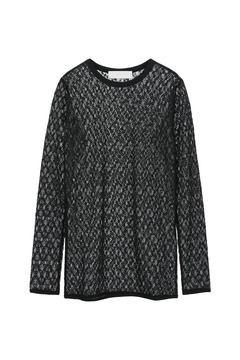 IRONING(アイロニング) |flower lace long slv