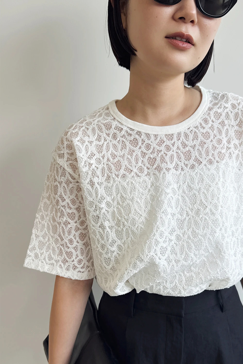 IRONING（アイロニング）｜round lace c/teeアイテムの詳細