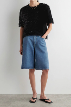 IRONING(アイロニング) |feather tulle S/S tee