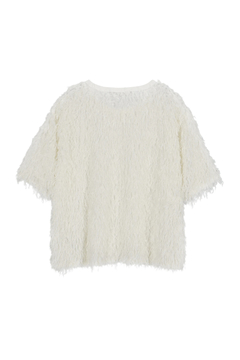 IRONING(アイロニング) |feather tulle S/S tee